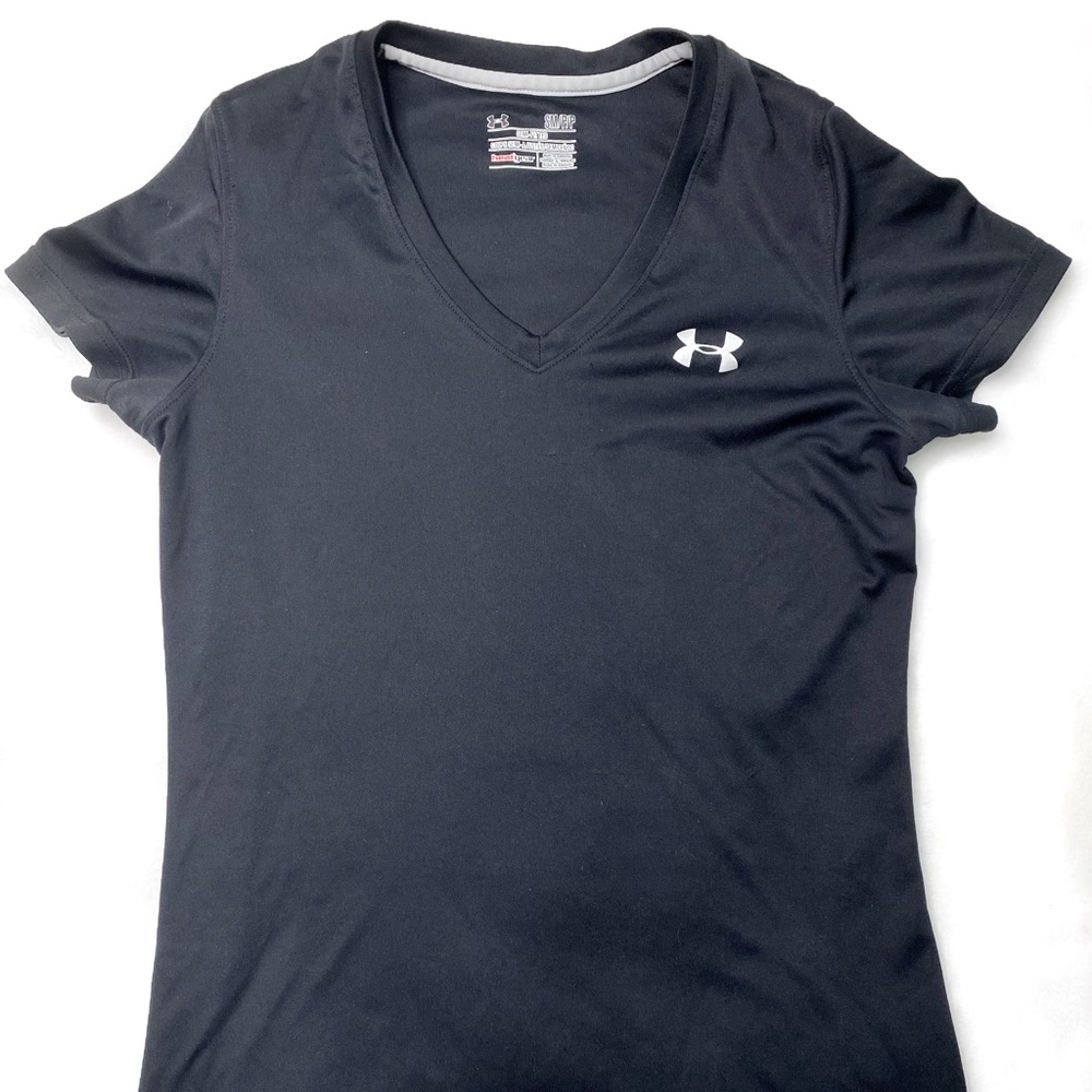 Black under armour workout top